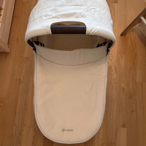 Cybex Gazelle S Cot port bebe like new, ecru
