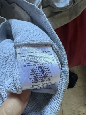 Φουτεράκι Adidas για παιδί 3 ετών σαν καινούργιο, γκρι