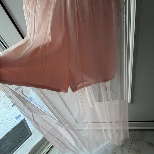 Long evening dress like new, pink, size S