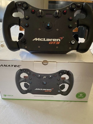 Fanatec McLaren GT3 V2 τιμόνι αγώνων σαν καινούργιο