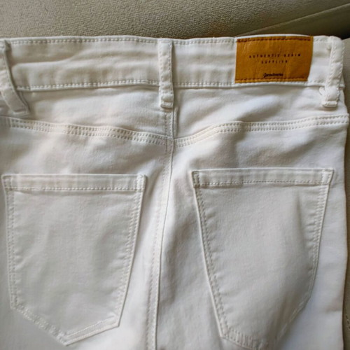 Stradivarius white fitted pants used, size S