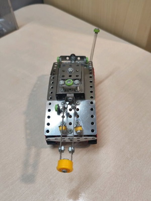 Model tank used, metal