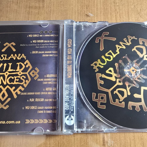Wild Dances CD by Ruslana used, Eurovision 2004 winner