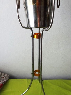 Guy de Grenne metal champagne bucket like new