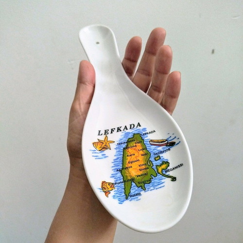 Lefkada Porcelain Wall Decoration Spoon Like New