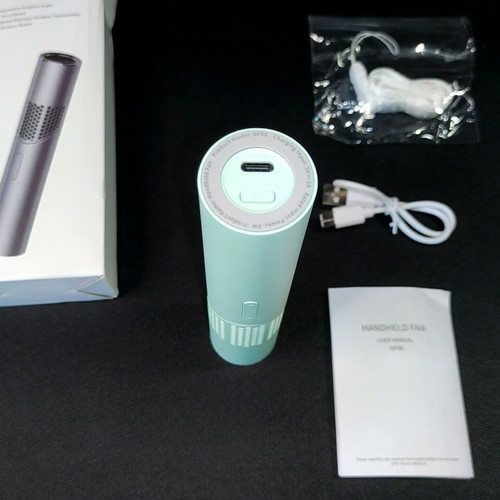 Adjustable Handheld Fan GF06 with 199 Air Speeds, New