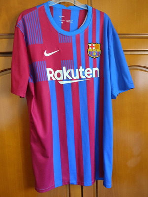 Φανέλα Μπαρσελόνα Nike 2XL μεταχειρισμένη, ποδόσφαιρο 2021-2022