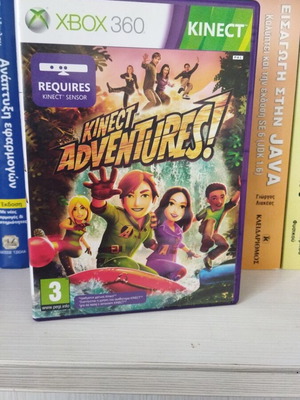 Xbox 360 Kinect Adventures like new, ready and functional