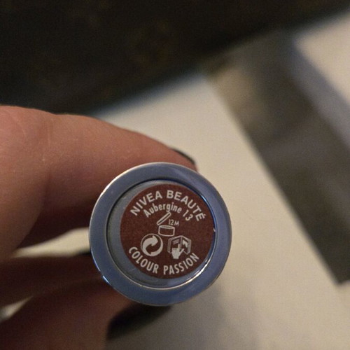 Nivea lipstick dark purple like new