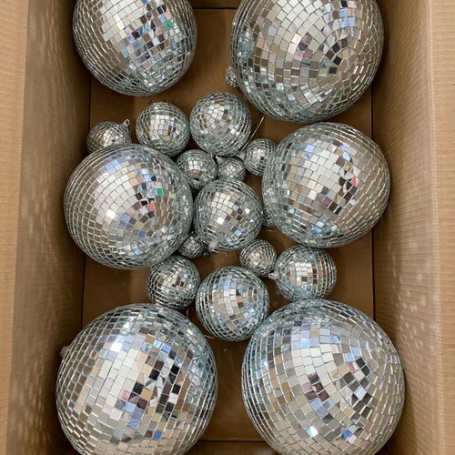 Disco balls new, pack of 20 pieces