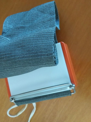 Slimming belt with strap and pulse vibrations like new