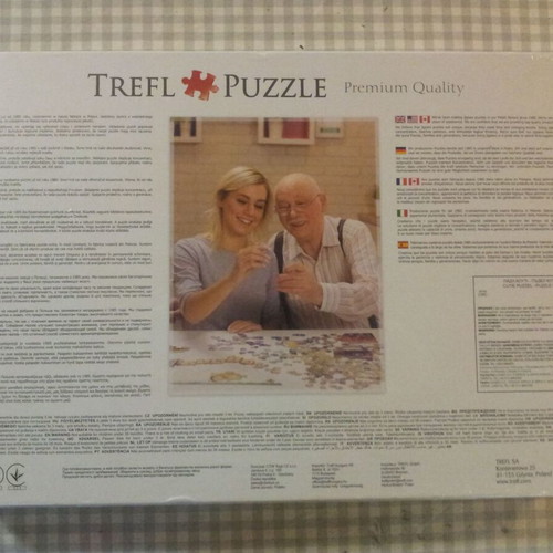 Puzzle Trefl Mona Lisa 1000 pieces new in shrink wrap