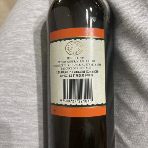 Australian liqueur aged many years