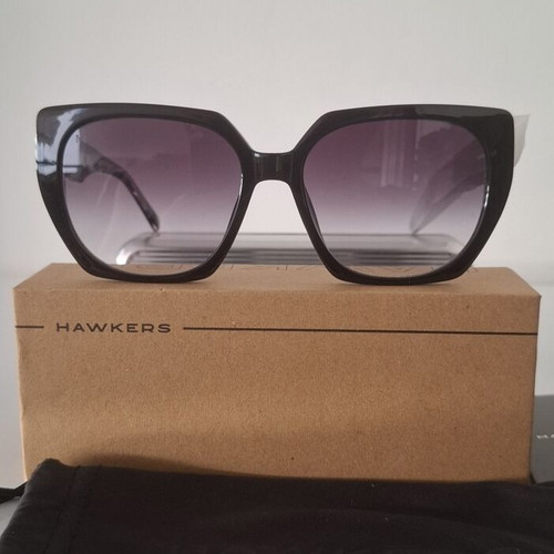 Hawkers Boujee Black Iron Eco sunglasses new with polarized lenses