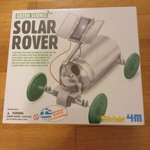 Solar rover assembly kit new in plastic wrap