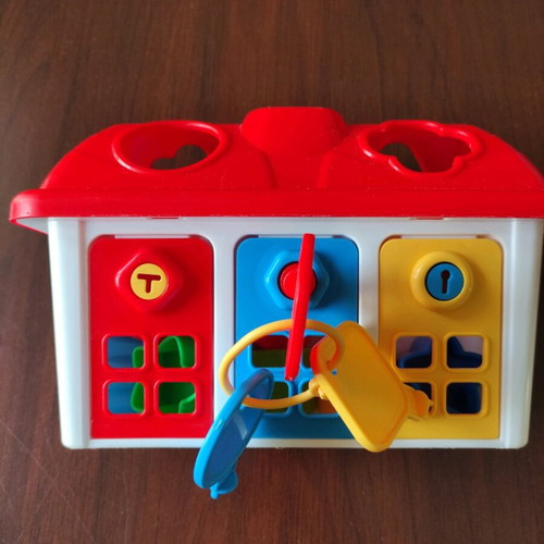 Baby toy like new for learning and skill development