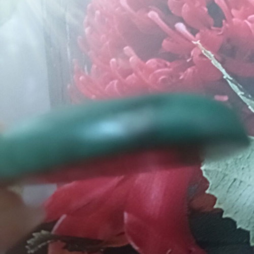 Malachite Oval Tear Mineral Stone New, Suitable for Jewelry