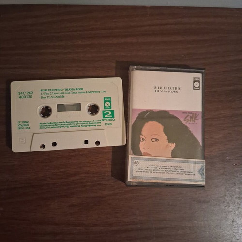 Diana Ross Silk Electric cassette used, pop