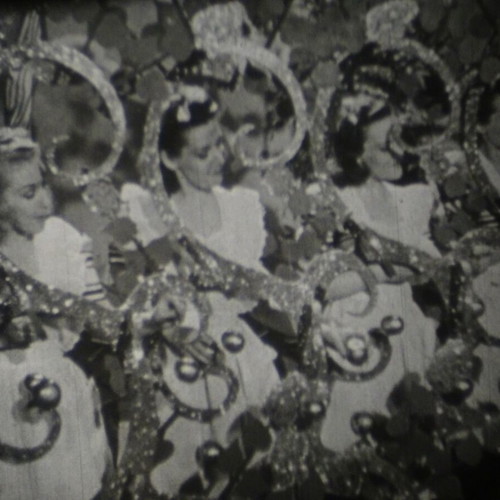 16mm film used "Tying Apples on a Lilac Tree" with The King Sisters