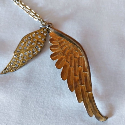 Pendant wings used with long chain