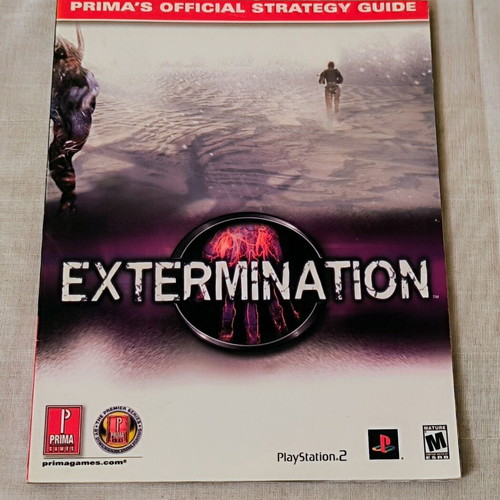 Extermination Strategy Guide like new, English