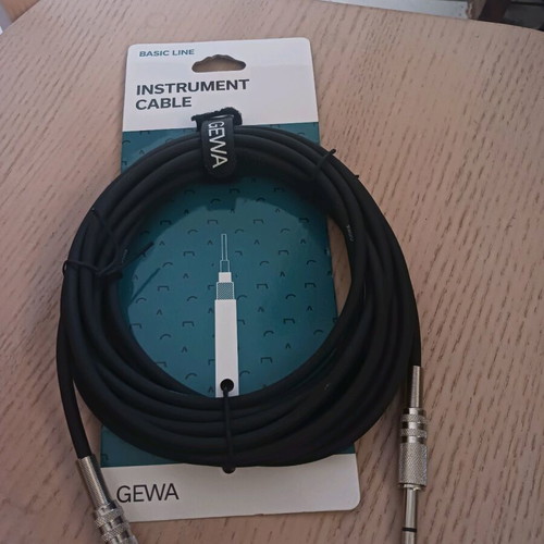 Instrument cable Gewa 3m new
