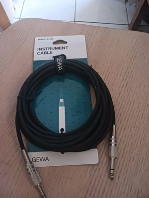 Instrument cable Gewa 3m new