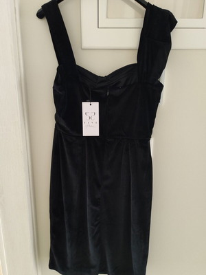 Velvet dress new black size S by five p.m.