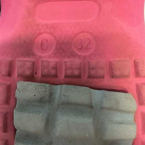 Children's Crocs size 32, pink and blue