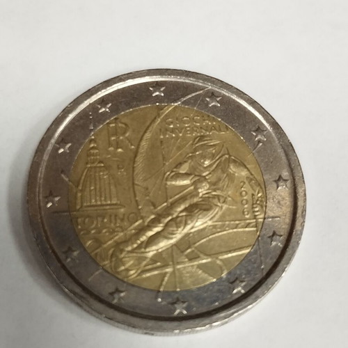 Two euro coin like new