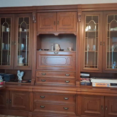 Wall Unit used, composed of 3 pieces, dimensions 292×60×220 cm
