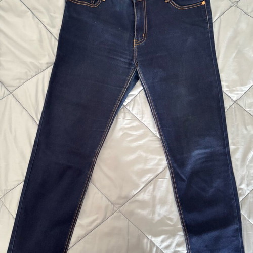 Jeans pants blue dark, size Large to XL, like new
