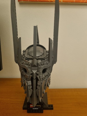 Lego Sauron Helmet new with box and instructions