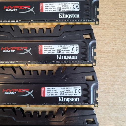 Kingston HyperX RAM 16GB 4x4GB like new