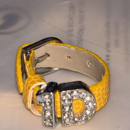 One Direction vintage ring new, yellow