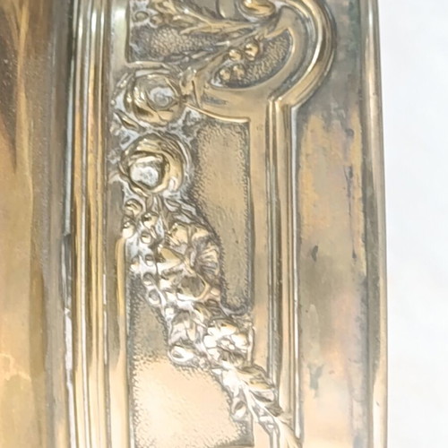 Cash-Pot copper Art Nouveau cache-pot used, circa 1900