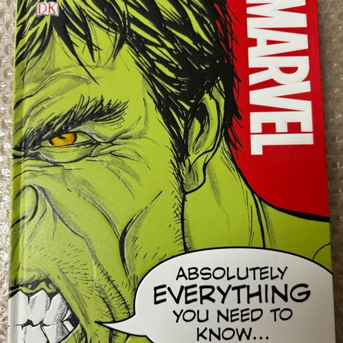 Marvel Comics Hardback Book new Absolutely Everything You Need To Know (DK 2016) English