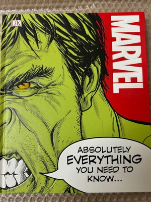 Marvel Comics Hardback Book new Absolutely Everything You Need To Know (DK 2016) English