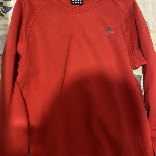 Adidas sweatshirt like new, red, sizes M and L
