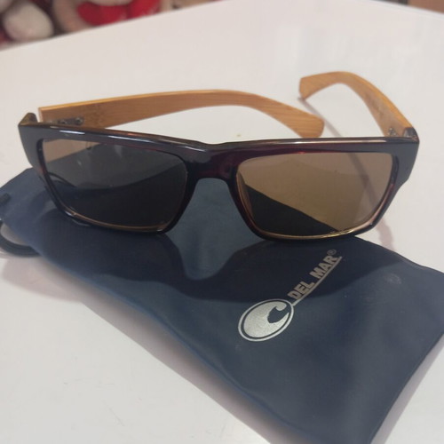 Wooden sunglasses 5119 UV 400 like new, brown lenses