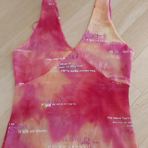 Summer blouse see through like new, XS/S
