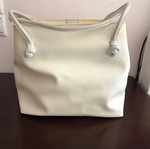 Trussardi shoulder bag used, beige