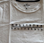 Hollister California white T-shirt, size S
