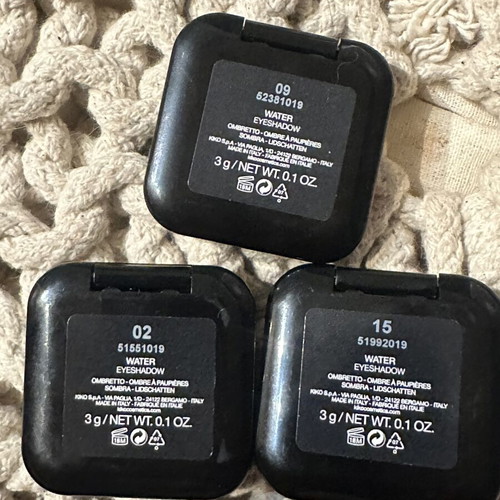 Metallic eyeshadows like new