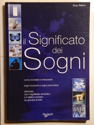 Il Significato dei Sogni book like new, Italian