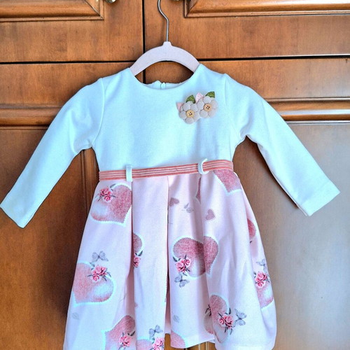 Baby dress like new for girl up to 12 months
