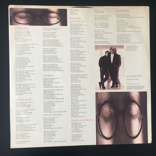 Elton John Sleeping With The Past LP used, pop