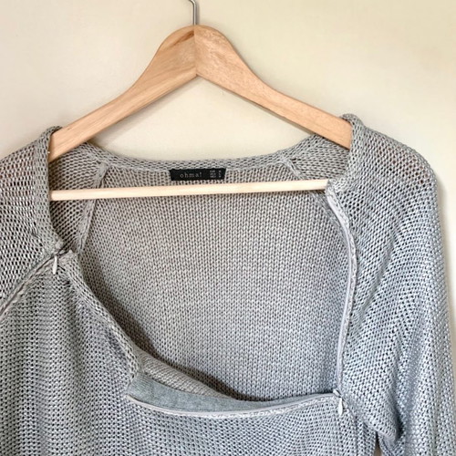 Ohma! Maternity and Nursing Sweater like new, size M