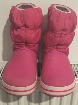 Μπότες Crocs No J1 σαν καινούργιο, ροζ, παιδικές