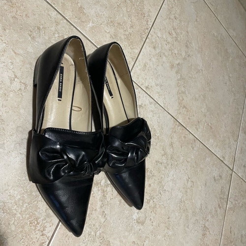 Zara shoes ballerinas used, size 40, black
